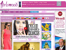 Tablet Screenshot of girlswood.com